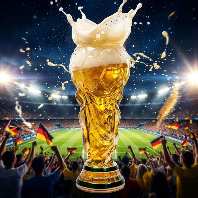 Premium 2026 Trophy Beer Glass