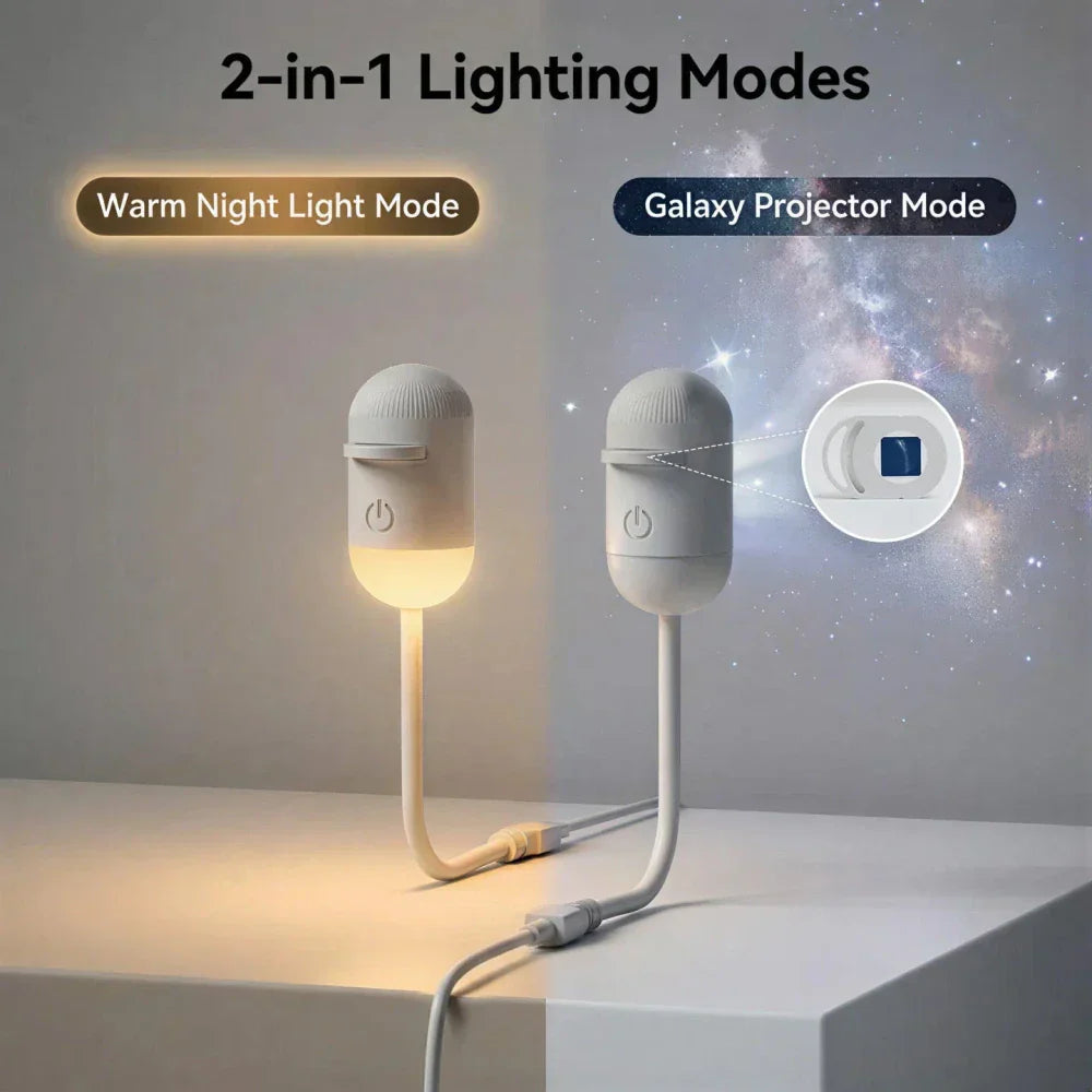 Lumo-Lite™ Mini Galaxy Projector