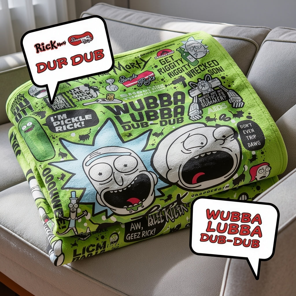 Rick & Morty Blankie