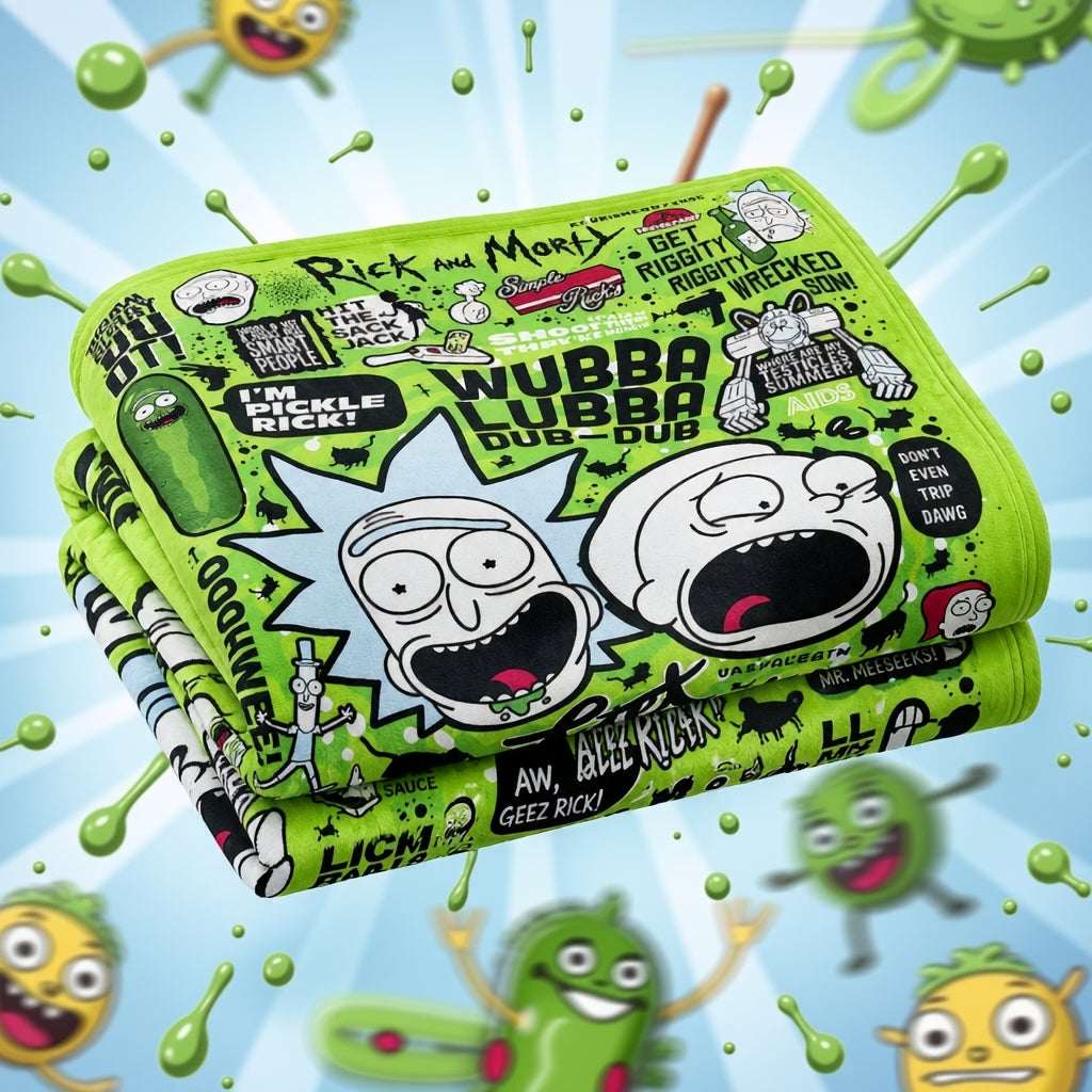 Rick & Morty Blankie