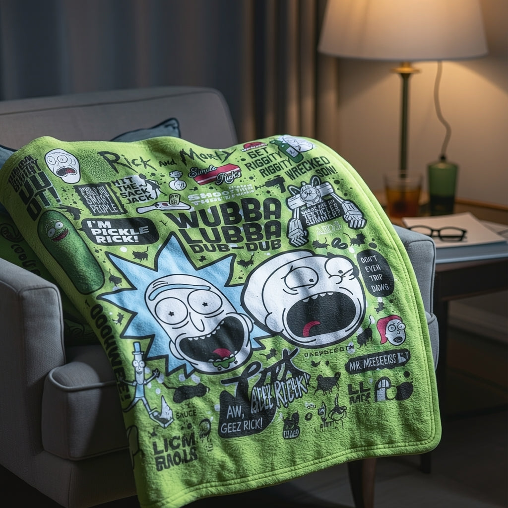 Rick & Morty Blankie