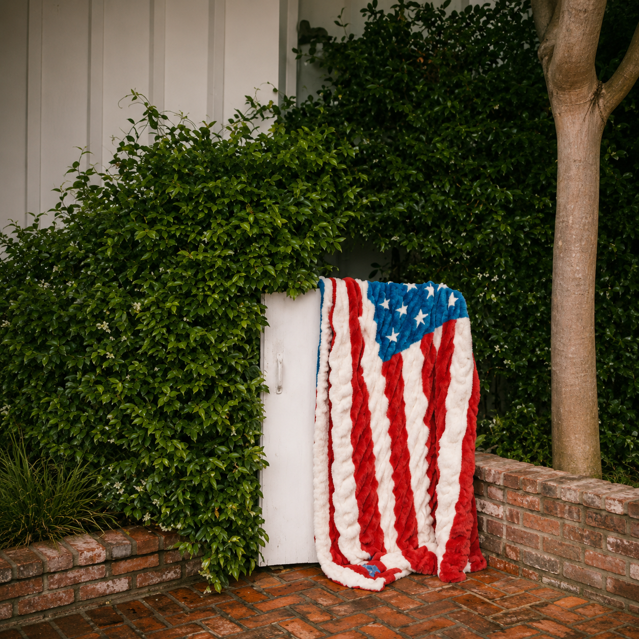 Lush Flag Blanket