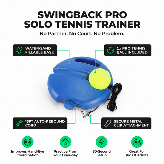 Luxornix RallyPro™ Solo Tennis Trainer