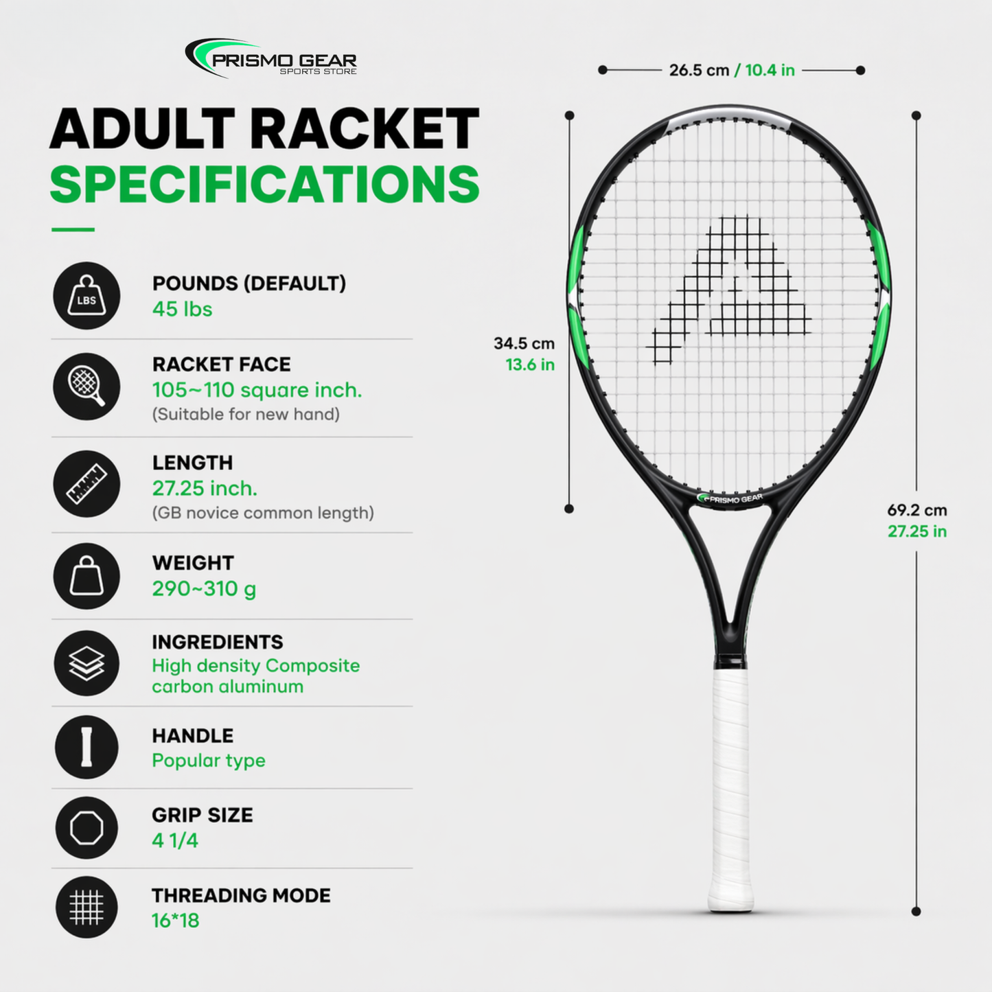PowerSwing Tennis Racket